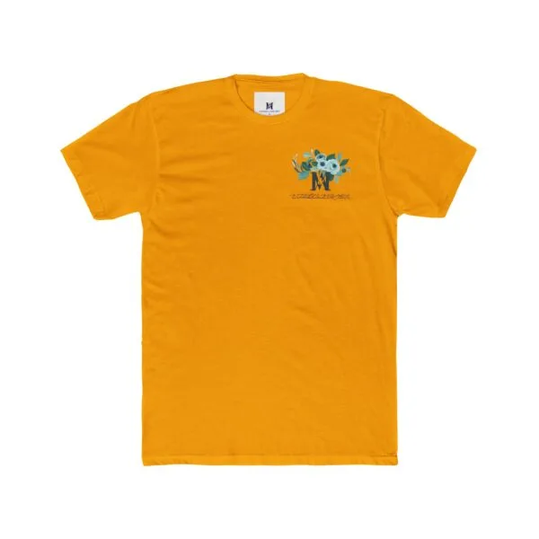 T-shirt ras du cou unisexe en coton (FLORAL) – Image 17