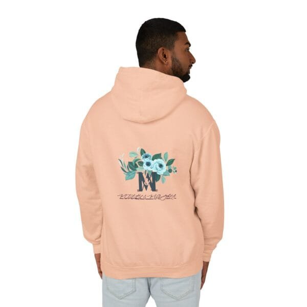 Sweat-shirt à capuche léger unisexe (FLORAL) – Image 20