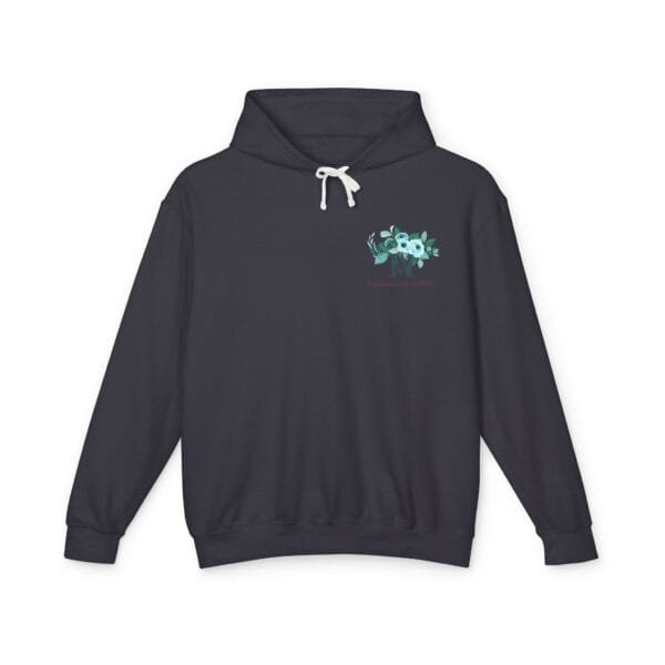 Sweat-shirt à capuche léger unisexe (FLORAL) – Image 37