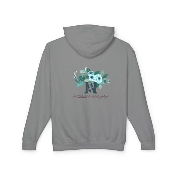 Sweat-shirt à capuche léger unisexe (FLORAL) – Image 30