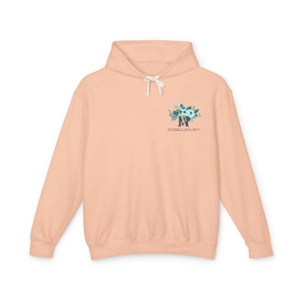 Sweat-shirt à capuche léger unisexe (FLORAL) – Image 17
