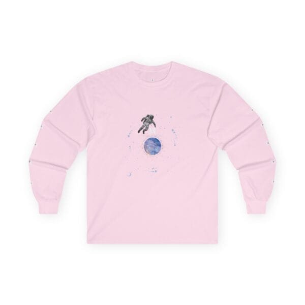 T-shirt unisexe à manches longues en coton (astro) – Image 17