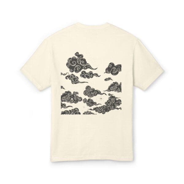 T-shirt unisexe en coton épais (CLOUDY) – Image 2