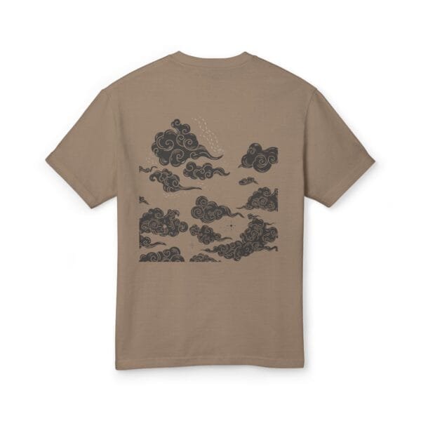 T-shirt unisexe en coton épais (CLOUDY) – Image 16