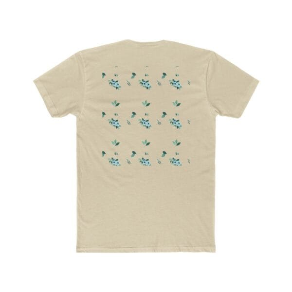 T-shirt ras du cou unisexe en coton (FLORAL) – Image 14