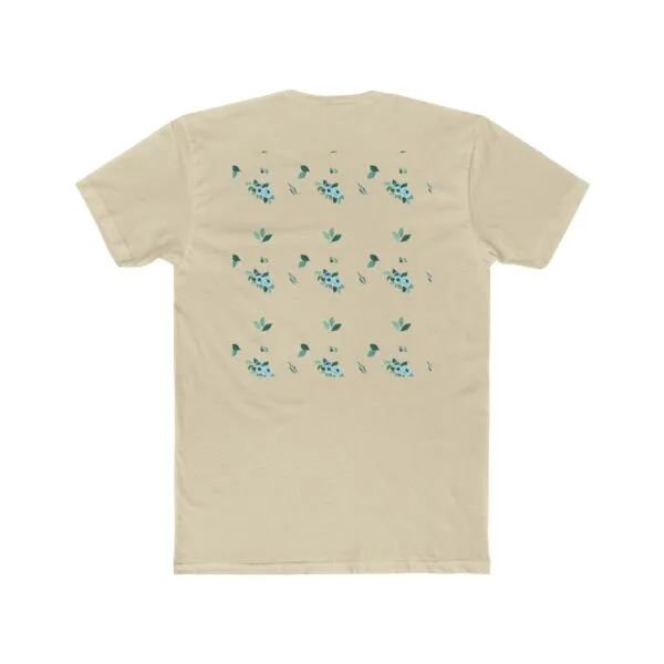 T-shirt ras du cou unisexe en coton (FLORAL) – Image 14
