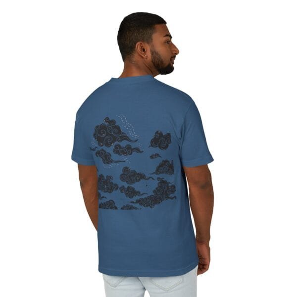 T-shirt unisexe en coton épais (CLOUDY) – Image 28