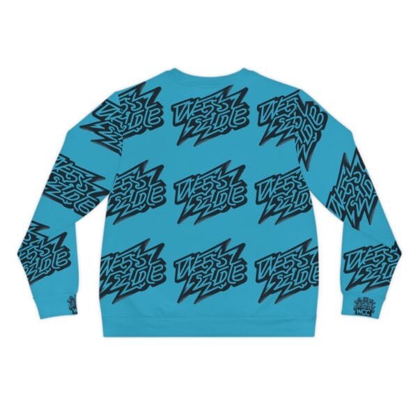Vibrant Graphic Lightweight Sweatshirt - ‘Dress Slide’ Design – Image 2