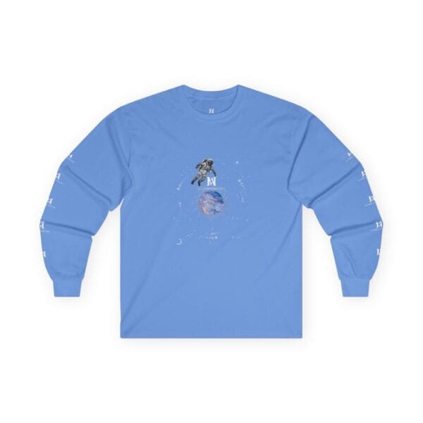 T-shirt unisexe à manches longues en coton (astro) – Image 9