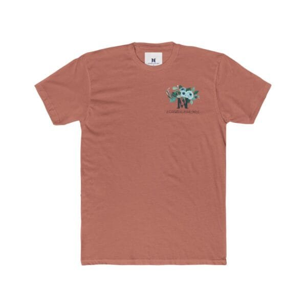 T-shirt ras du cou unisexe en coton (FLORAL) – Image 7