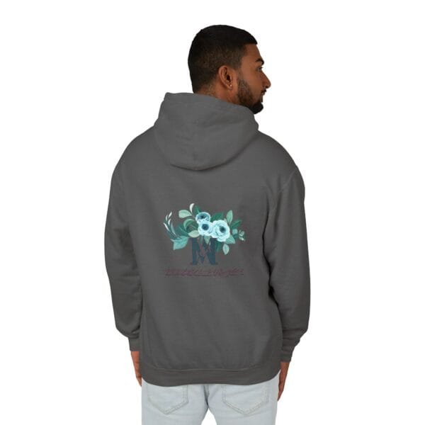 Sweat-shirt à capuche léger unisexe (FLORAL) – Image 24