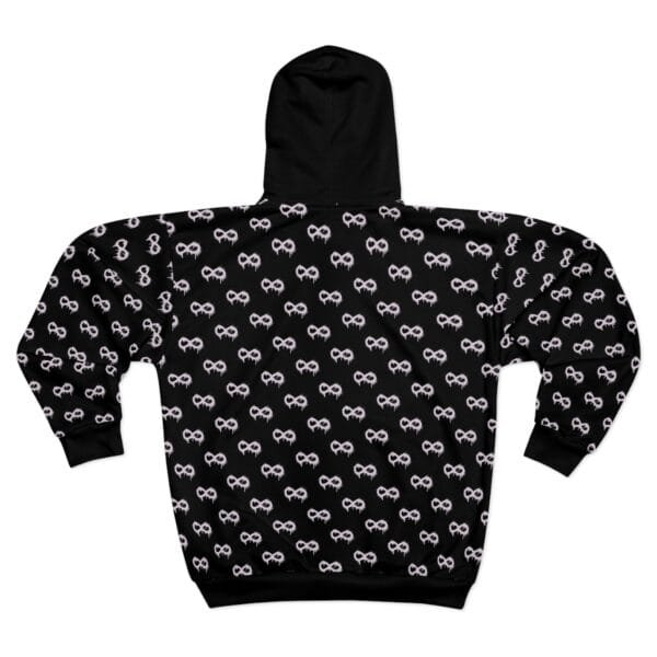 Sweat à capuche zippé unisexe (infinite) – Image 2