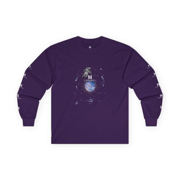T-shirt unisexe à manches longues en coton (astro) – Image 15