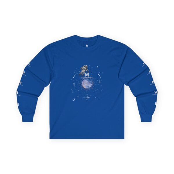 T-shirt unisexe à manches longues en coton (astro) – Image 11