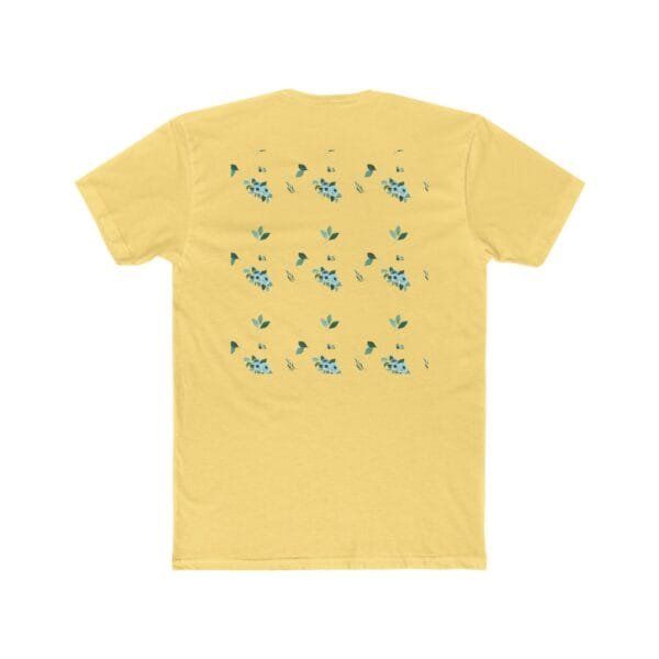 T-shirt ras du cou unisexe en coton (FLORAL) – Image 20