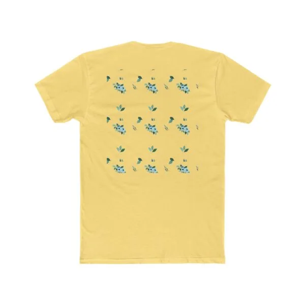 T-shirt ras du cou unisexe en coton (FLORAL) – Image 20