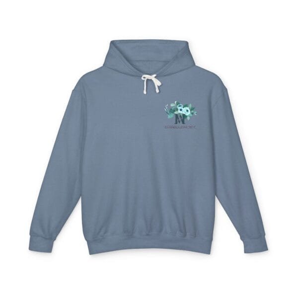 Sweat-shirt à capuche léger unisexe (FLORAL) – Image 33