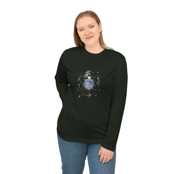 T-shirt à manches longues unisexe (astro) – Image 3