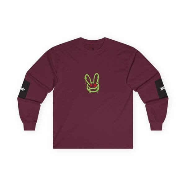 T-shirt à manches longues unisexe en coton (BUNNY)X – Image 11