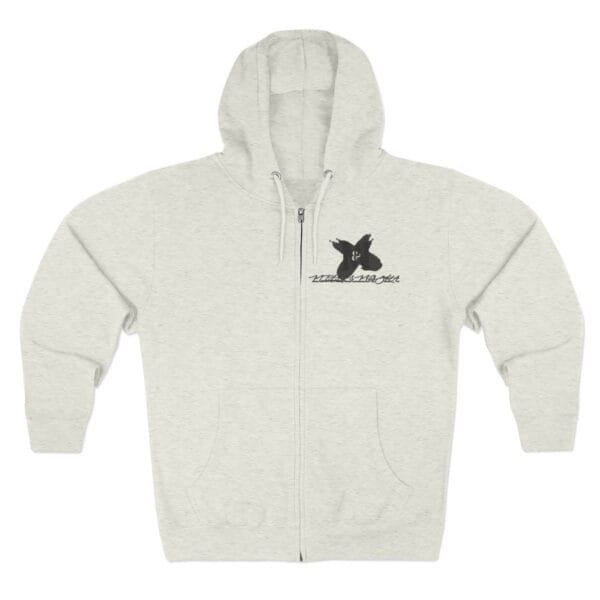 Sweat à capuche zippé unisexe (M&M)
